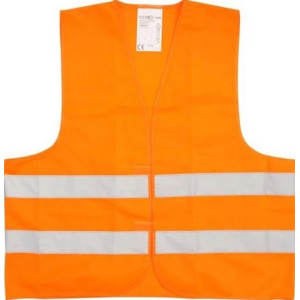 Kamizelka odblaskowa pomarańczowa XXXL  VOREL